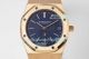 Swiss Replica Audermars Piguet Royal Oak Extra-Thin Rose Gold Watch Blue Dial (2)_th.jpg